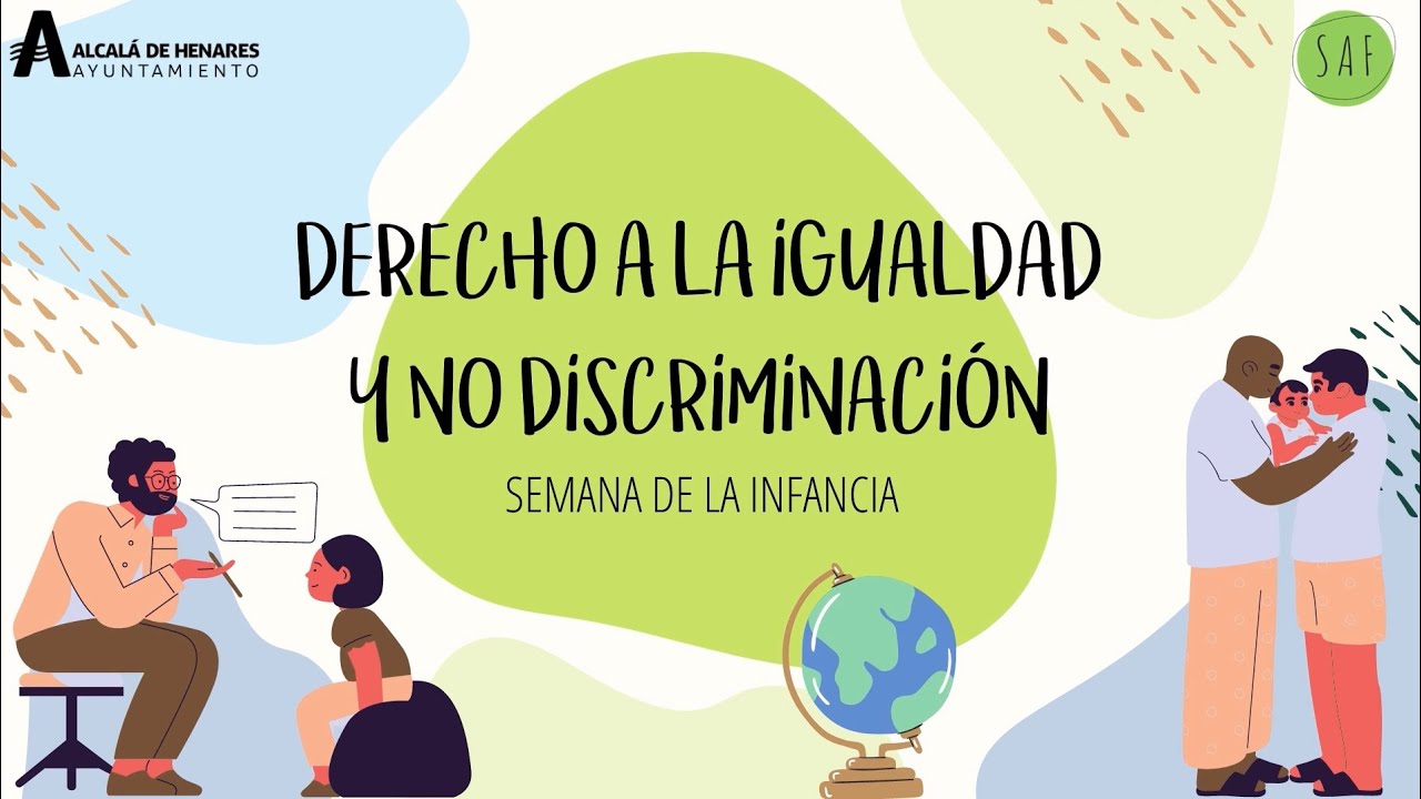 Derecho A La Igualdad Y No Discriminacin Youtube