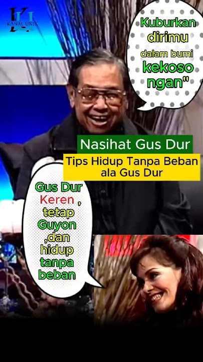 Masyaallah ...,Tugas Gus Dur ini amalan Wali #gusdur #humorgusdur #nasihatgusdur #pesangusdur