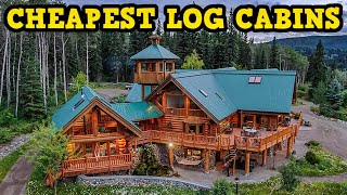 Cheapest Log Cabin Homes For Sale Under $500,000