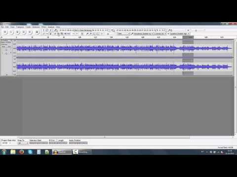 Kuidas Audacity abil helilõike lõigata, kopeerida, kustutada ja kärpida?