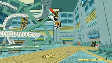 Bombrushcyberfunk projectile double jump