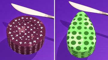 Soap Cutting Game! Very satisfying and relaxing ASMR slicing video