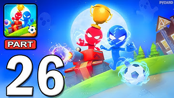 Stickman Party - Gameplay Walkthrough Part 26 - Tournament Mode 1 2 3 4 Players Free New Mini Games