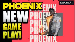 VALORANT - NEW Phoenix Gameplay Breakdown! Fire Walls & Curve Balls!