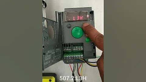 SCHNEIDER VFD ATV 310 MULTI SPEED CONTROL