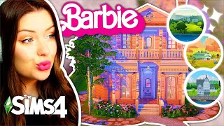 What Barbie Dreamhomes Would Be Like in Different Worlds of The Sims 4 \/\/ Sims 4 Barbie Build