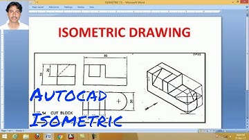 AutoCAD Isometric Drawing(01) / isometric(1)