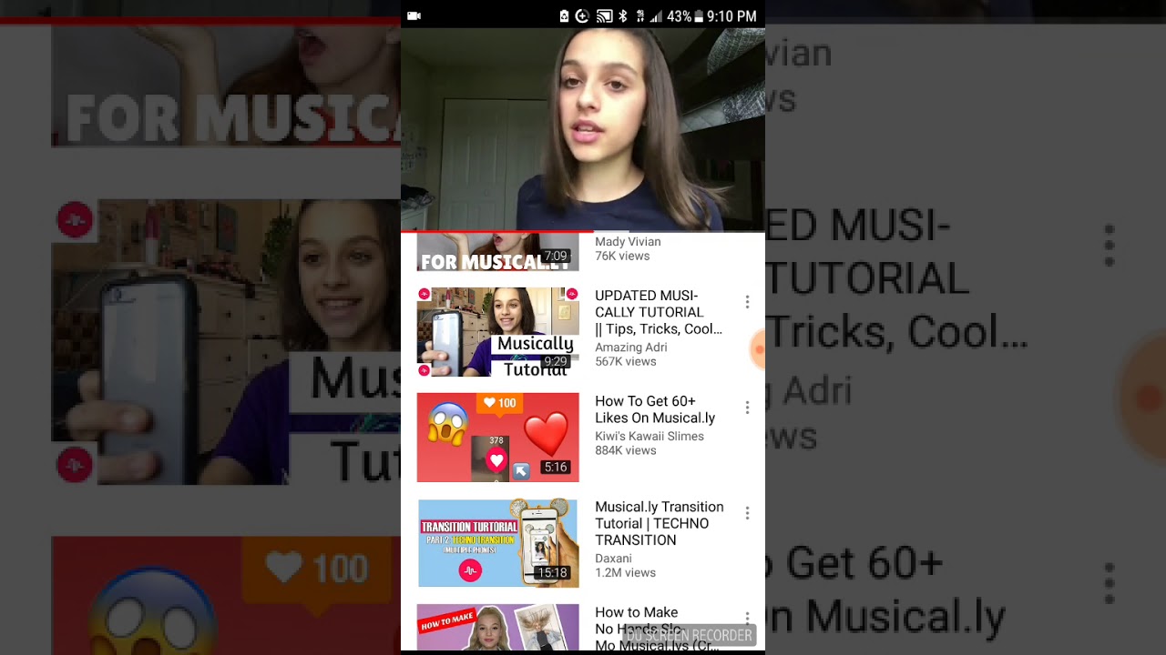 How to do slow mo on musically tutorial