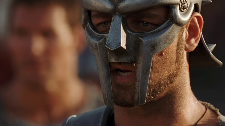 GLADIATOR "mon nom est gladiateur "