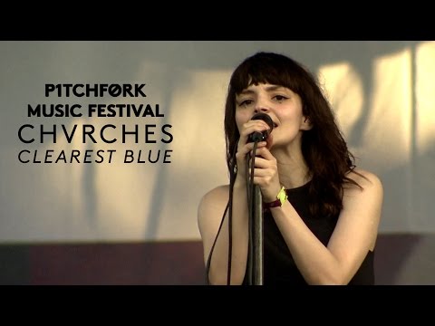 Chvrches perform "Clearest Blue" - Pitchfork Music Festival 2015