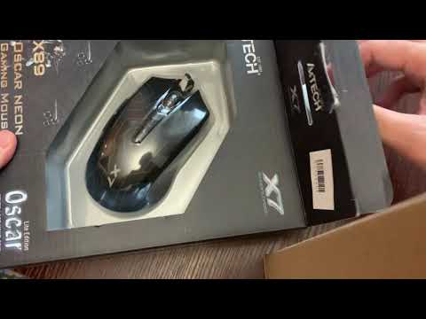 Мышь A4Tech X89 USB Maze (4711421944984)