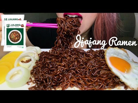 asmr-*new*-samyang-jjajang-ramen-|-black-bean-noodles-|-cooking-+-eating-sounds-(no-talking)