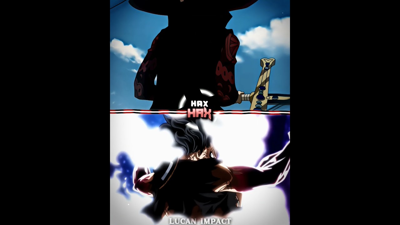 Mihawk vs Luffy 