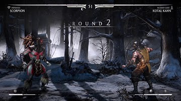 MKXL RANDOM FIGHT (HIDDEN CURSOR) HARD DIFFICULTY (END GETS REALLY GOOD)!