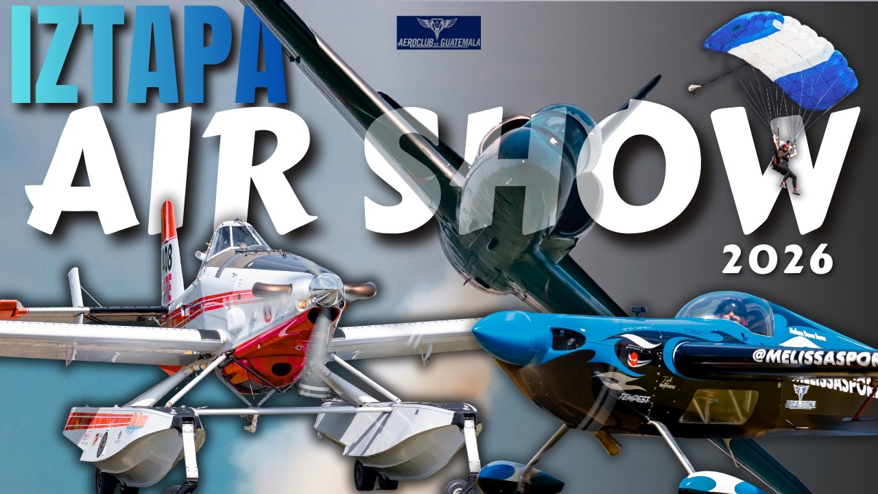 Iztapa Airshow | 71 aniversario del Aeroclub de Guatemala