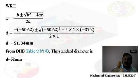 MD 15ME53T U2 S6 - Machine Design - Design of Fasteners