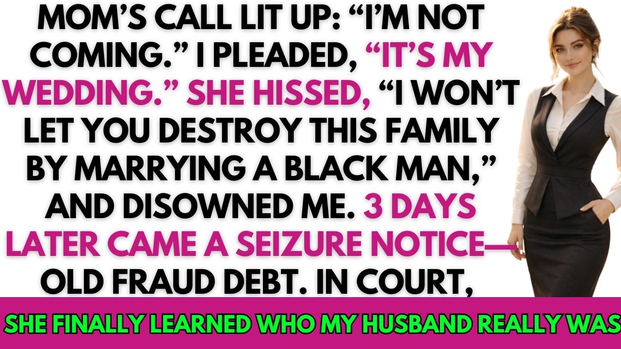 Mom Skipped My Wedding Because I Married A Black Man—She Had No Idea Who He Really Was…