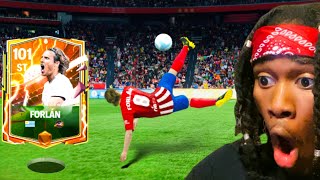 Heroes Diego Forlan is INCREDIBLE - FC MOBILE