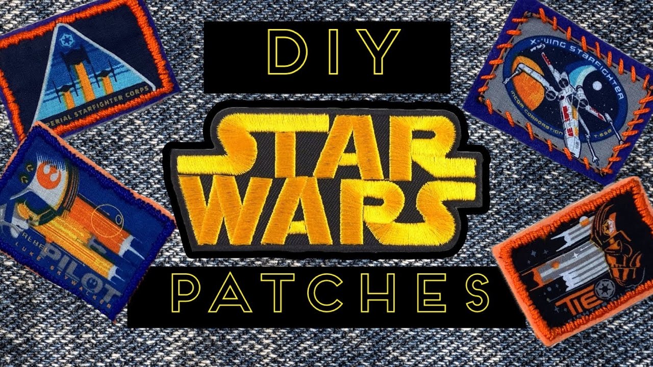DIY Star Wars Fabric Patches 