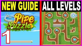 Pipe Puzzle - Line Connect - New Update Gameplay Walkthrough Part 1 - All Levels Solutions Android screenshot 2