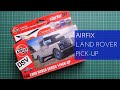 Airfix 143 land rover series 1 pickup a55012 review