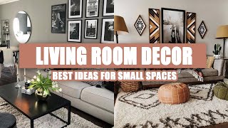 60+ Small Living Room Decorating Ideas