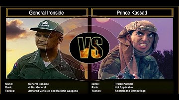Command & Conquer Generals: ShockWave - Challenge: General Ironside VS Prince Kassad