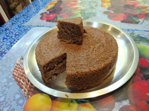 chocolate-sponge-cake-recipe-without-egg-|-marry-christmas