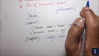 PASSING PARAMETER TO APPLET