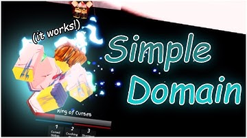 *WORKING* Simple Domain in Jujutsu Shenanigans! (tutorial too)