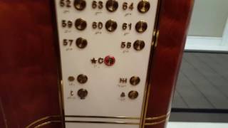 Beautiful Otis Double Deck Elevators at First Canadian Place