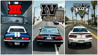 Playing All Gta Games With Real Life Graphics