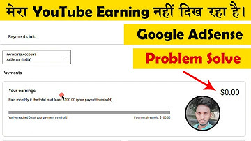 Problem Solved | Adsense account showing zero earnings | YT Dollars not "ADD" | TECH DEV