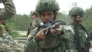 US Marines and Philippine Marines conduct battle training during Balikatan 24
