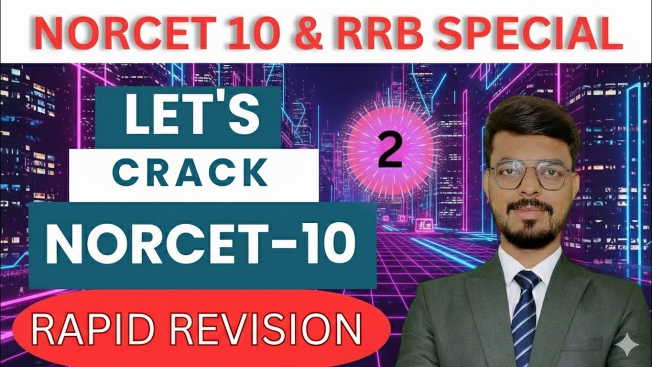 IMPORTANT QUESTIONS & ANSWER FOR NORCET PRELIM'S  #norcet2026 #important #trending #mcq #norcet10