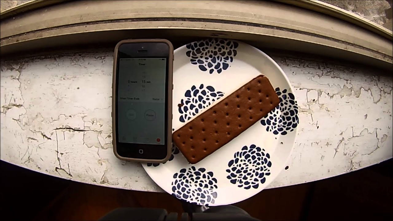 Mythbusting | Walmart Ice Cream Sandwiches Don't Melt? - YouTube