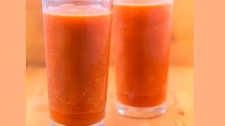 Carrot Smoothie || How To Make Carrot Smoothie