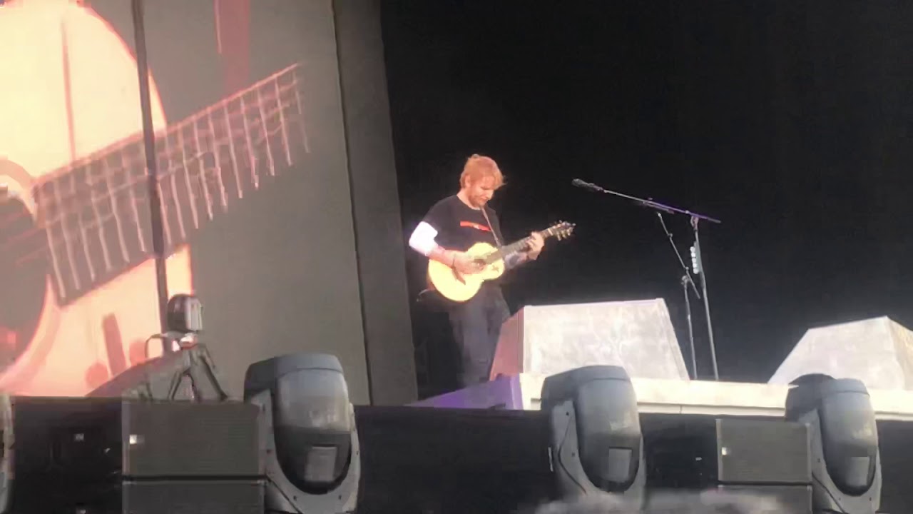 Ed Sheeran, Happier, live @ Werchter 1 july 2018