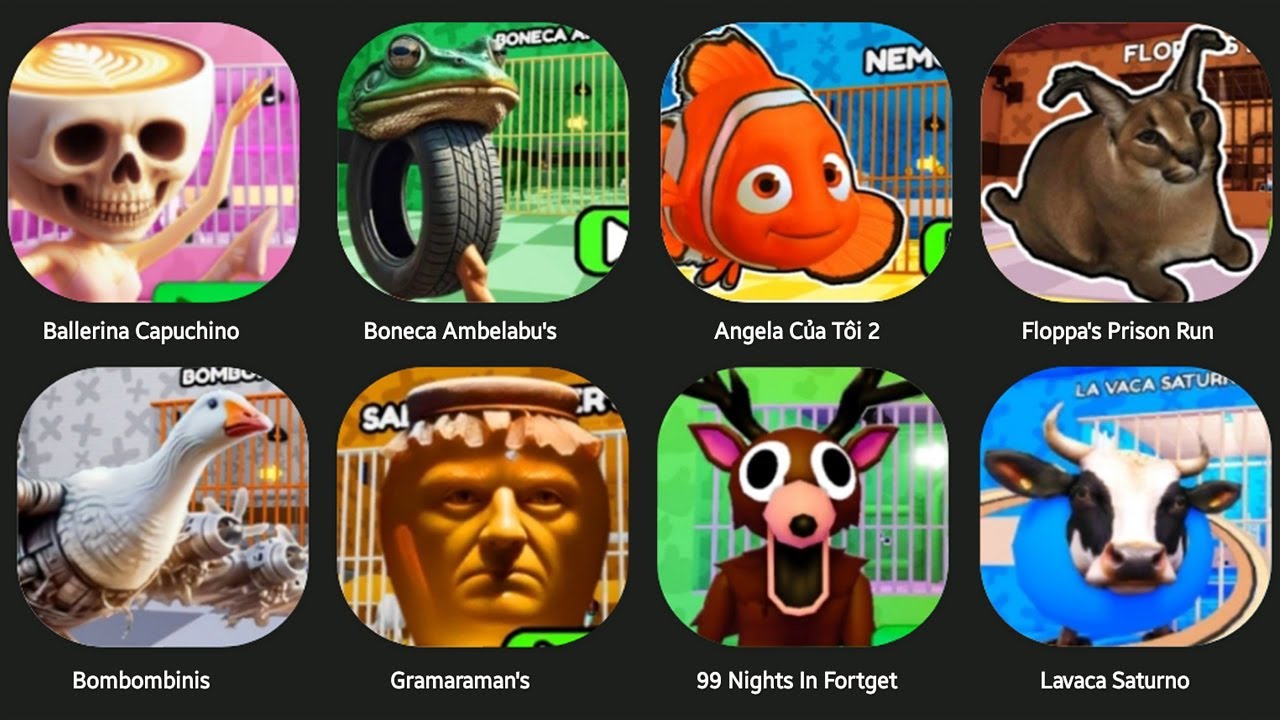 BALLERINA CAPUCHINO,BONECA AMBALABUM,99 NIGHT DAY,BOMBOMBISNIS,GRANMARAMAN,LAVACA SATUNOR,POPPER