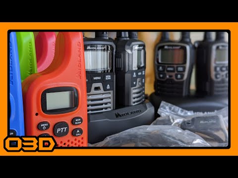 FRS and GMRS Handheld Radios from MidlandUSA - T290, T70, T20