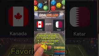 Die Goalroller Würfel entscheiden 🎲⚽️. #goalroller #wm26 #fussball #kanada #katar