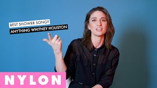 Sara Bareilles Cries To Her Own Songs | Rapid Fire