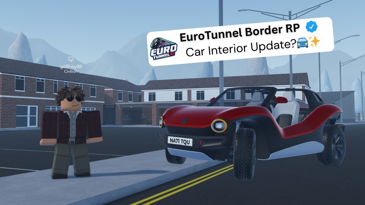 Car Interior Update? 🚘 [Eurotunnel Border RP] - YouTube