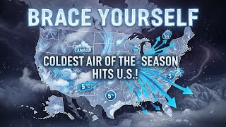 Brace Yourself: Coldest Air of the Season Hits the U.S.!#USWeatherAlert #ColdOutbreak #Winter2025