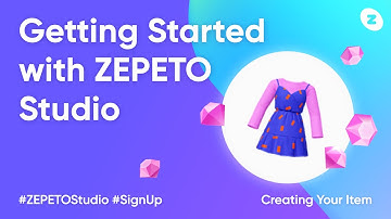 [Creating Your Item] Getting Started with ZEPETO Studio #ZEPETOStudio #SignUp
