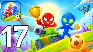 Stickman Party 234 MiniGames - Gameplay Walkthrough Part 1 (Android & iOS)