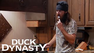 Duck Dynasty: Jase Cooks a Steak at 4 AM (Season 4 Flashback) | Duck Dynasty