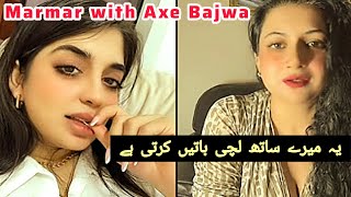 Mere Sath Luchi Battien kerti hai | Marmar vs Axe Bajwa | Tiktok Video Live Broadcast | #tiktoklive