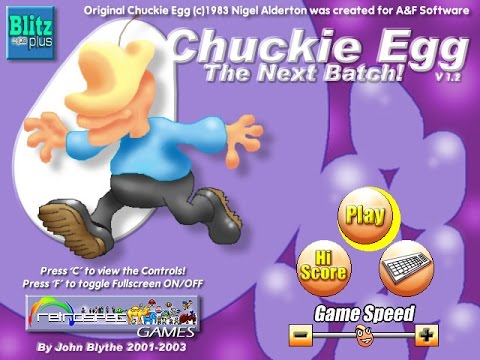 Chuckie Egg - The Next Batch! Review for the PC by John Gage