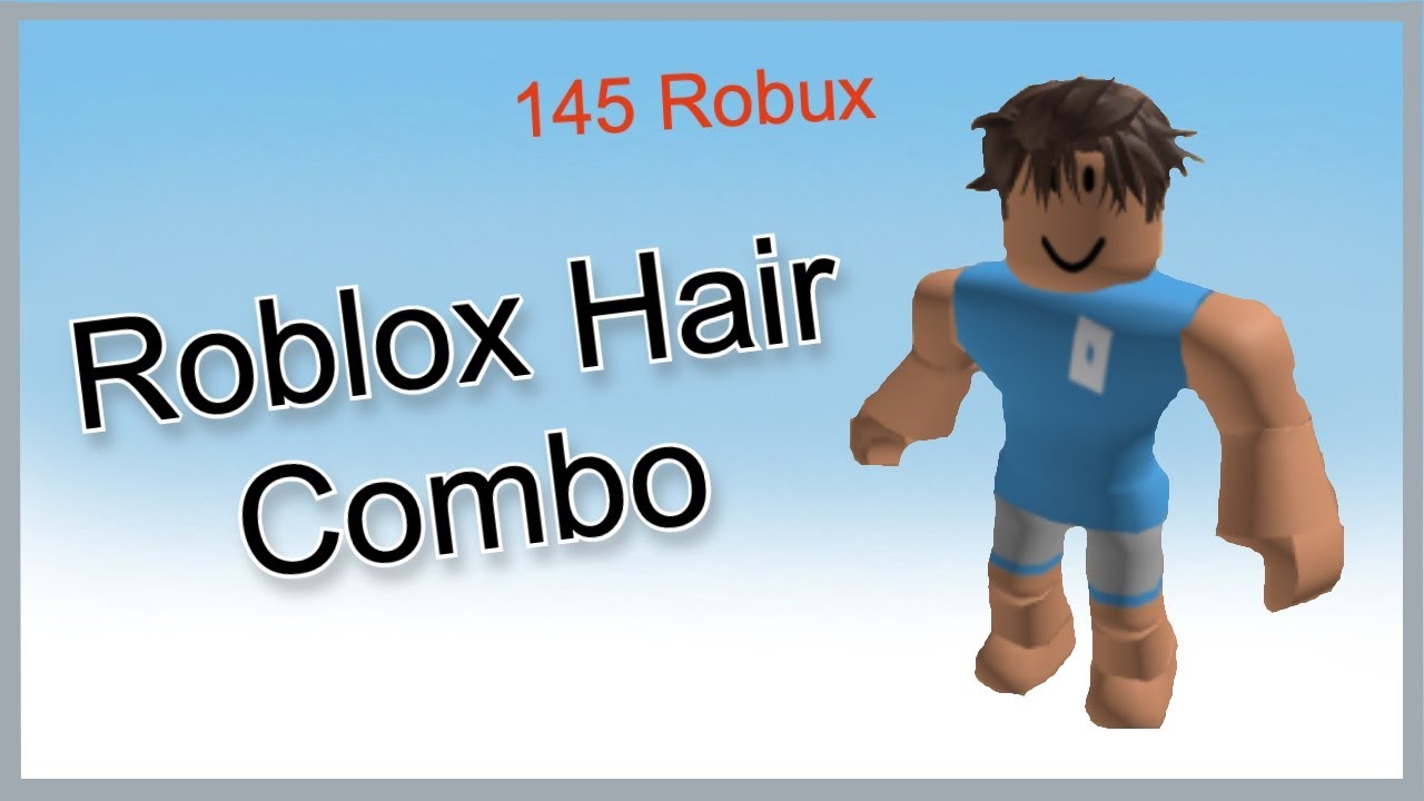 Roblox Hair Combo Short Messy Hair Youtube